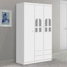 Roupeiro Alvin Com 3 Portas E 2 Gavetas J E A Moveis Branco - 1