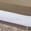 Ver imagem 2 de Lençol com Elástico Solteiro Nobre 1 Peça 30cm de Altura Malha 100% Algodão - Avelã