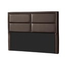 Ver imagem 1 de Cabeceira Cama Box Estofada King New York Courano Marrom - Probel