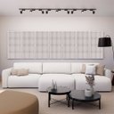 Ver imagem 1 de Painel Acústico Absorvedor Decorativo 120x60 Skal 8 Maestra Acústica:branco