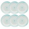 Conjunto de 6 Pratos Rasos 24cm Donna Mandala - 2
