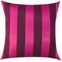 Ver imagem 1 de Capa de Almofada Jacquard Pink com Preto Listrado 45x45cm