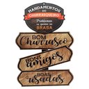 Ver imagem 1 de Placa Decorativa Mandamentos Do Churrasqueiro - Bons Amigos