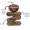 Ver imagem 2 de Placa Decorativa Mandamentos Do Churrasqueiro - Bons Amigos