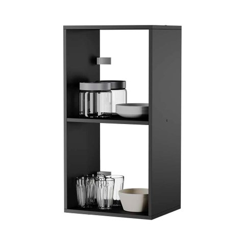 Nicho Organizador Suspenso para Cozinha Preto
