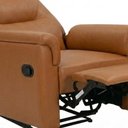 Ver imagem 4 de Poltrona do Papai Reclinável Corvette Artplas Caramelo Matrix Cor:courino Terracota