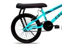 Ver imagem 3 de Bicicleta Colli Montadinha Aro 20 Selim Mobik Bagageiro Cor Amarelo Neon Tamanho do Quadro 12 Azul C