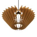 Ver imagem 3 de Luminária Teto tipo Pendente ORNAMENTAL MDF - Completa