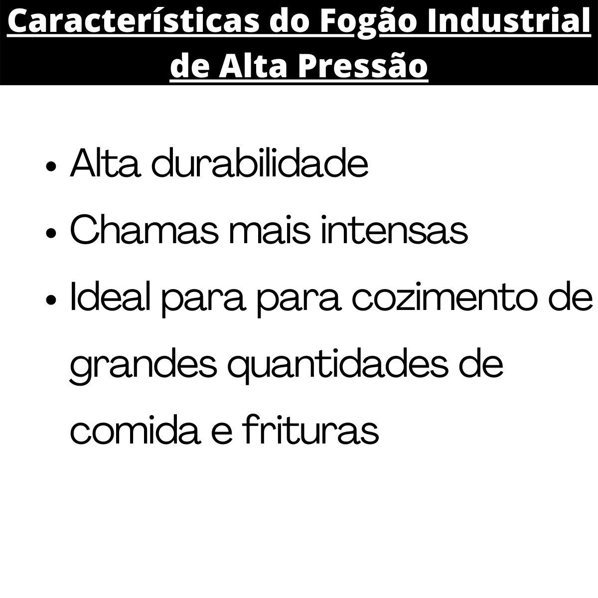 Fogão Industrial de Piso 4 Bocas Alta Pressão 30x30cm Itafaz - 5