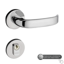 Ver imagem 5 de Fechadura Externa Pado Magnum 55mm Cromada Roseta Redonda 931-90 Externa