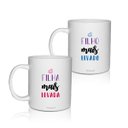 Ver imagem 1 de Kit 2 Canecas Brancas Dia das Crianças Filhos Levados