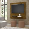 Painel Sala Plus Flet para TV 32 Polegadas - Malbec - 1