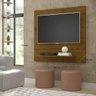 Painel Sala Plus Flet para TV 32 Polegadas - Malbec - 3