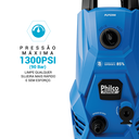 Ver imagem 3 de Lavadora de Alta Pressão Lava Jato Maquina Lavar Carro Vap Philco 127V