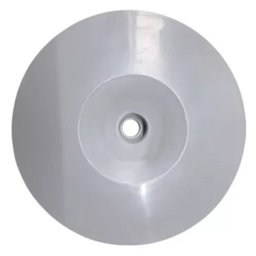 Disco de Borracha 7" Rígido Cinza - 9lt - Eda - 2