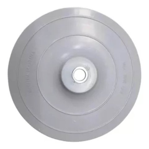 Disco de Borracha 7" Rígido Cinza - 9lt - Eda