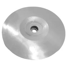 Disco de Borracha 7" Rígido Cinza - 9lt - Eda - 3