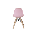 Ver imagem 5 de Kit 4 Cadeiras Eames Eiffel Infantil Rosa Espaço Kids Quarto Brinquedoteca - La Mobilia