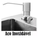 Ver imagem 3 de Dispenser Dosador Sabaoliq Detergente Pia Banheiro Cozinha