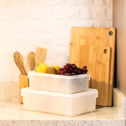 12 Caixas para Alimentos Plasvale 6,5l Herméticas Empilháveis Restaurantes Açougues - 2 12 Caixas para Alimentos Plasvale 6,5l Herméticas Empilháveis Restaurantes Açougues - 2