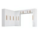 Ver imagem 2 de Guarda Roupa Modulado de Canto 15P 2GV Branco