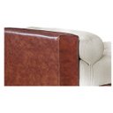 Ver imagem 7 de Recamier Félix Solteiro 195cm Corano Terracota e Linho Bege - Adj Decor