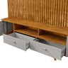 Rack para Sala de Estar Tv 70 Pol Orgânico Marusi B02 Off White Naturalle - Lyam Decor - 9