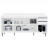 Balcão Gabinete para Cozinha com Tampo 180cm Moss M05 Branco - Inoviza - 3