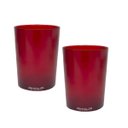 Ver imagem 2 de Kit 8 Copos Short Drink 200ml Vermelho - Policarbonato Texturizado