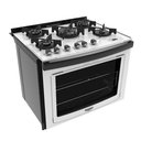 Ver imagem 1 de Fogão Embutir Dako Branco 5 Bocas Mesa de Vidro - Dakolors De5Vtp-Bt0