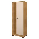 Ver imagem 1 de Armario Multiuso 2 Portas Versa 11686 71 Cm Carvalho Am Off White Incp