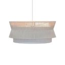Ver imagem 1 de Lustre Pendente Blumenau Gaia 60cm E27 Bivolt Branco