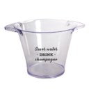 Ver imagem 1 de Balde de Gelo Save Water Drink Champagne