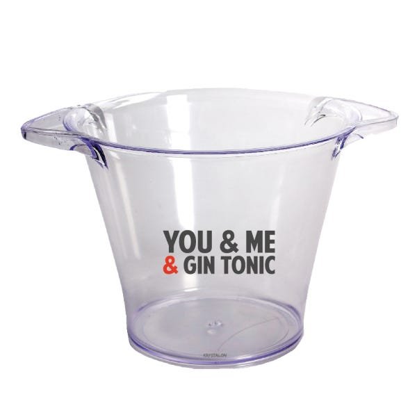 Balde de Gelo You&me and Gin Tonic