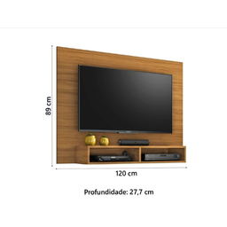 Painel para Tv até 49 Polegadas Eros Freijó Trend Notável - 3