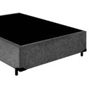 Ver imagem 2 de Cama Box Casal Suede Sereneprime Cinza 138x188x40