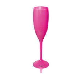 Kit 8 Taças Champagne 170ml Rosa Acrílico - 3