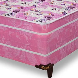 Colchão Conjugado Solteiro Sonata 88cm Simbal Rosa - 3