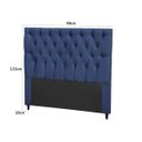 Ver imagem 3 de Cabeceira Solteiro Embaixatriz Suede para Colchão Box 88 Cm Simbal