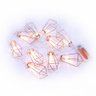 Cordão Fio LED com 10 Losangos Metal Rose Gold - A Pilha - 1
