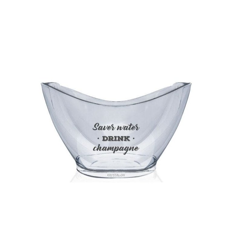 Champanheira Personalizada Saver Water Dink Champagne