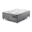 Ver imagem 1 de Conjunto Colchão King Prisma Cinza- 1,93x2,03