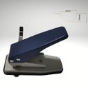 Ver imagem 2 de Furador Semi Circular Meia Lua com Margeador 20 Folhas