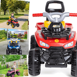 Carrinho de Passeio e Pedal Infantil Calesita Cross Up Vermelho - 4