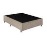 Base Cama Box Viúva 1,28x1,88x0,32 Premium Sued Bege - 2