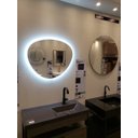 Ver imagem 7 de Espelho orgânico iluminado com led frio 64x54cm TOUCH