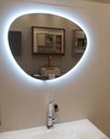 Ver imagem 1 de Espelho orgânico iluminado com led frio 64x54cm TOUCH