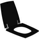 Ver imagem 2 de Assento Sanitário Poliester Nuage Preto para Vaso Incepa