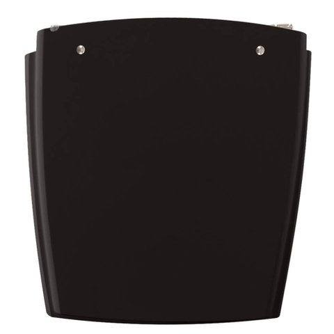Assento Sanitário Poliester Nuage Preto para Vaso Incepa
