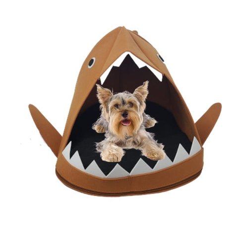 Cama Caminha Pet Dog Portátil Viagem Cães Pequenos Marrom